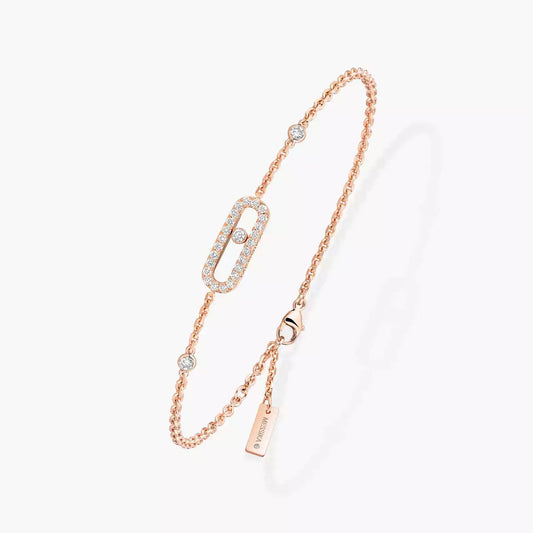 [Am Jewelry]Move Uno Diamond Bracelet