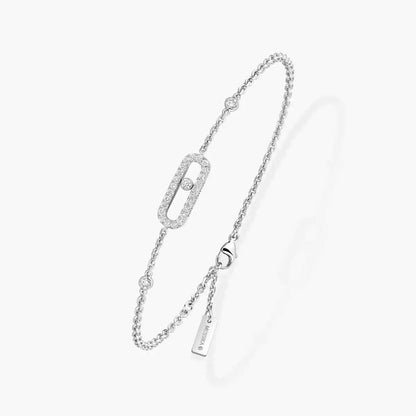 [Am Jewelry]Move Uno Diamond Bracelet