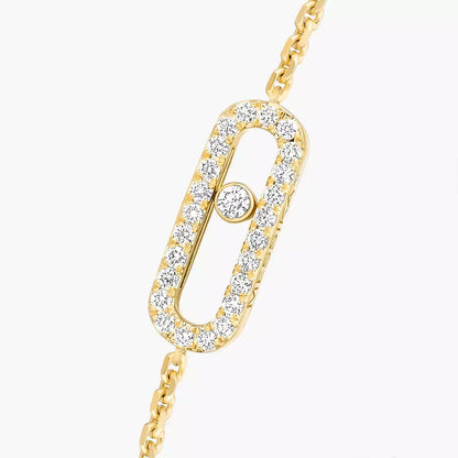 [Am Jewelry]Move Uno Diamond Bracelet