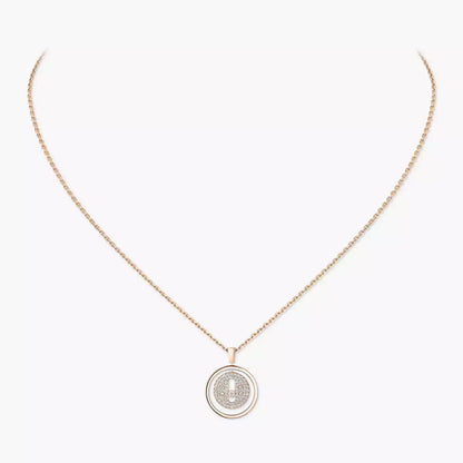 [Am Jewelry] Lucky Move Diamond Necklace