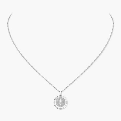 [Am Jewelry] Lucky Move Diamond Necklace
