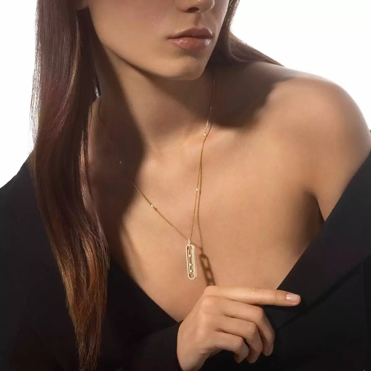 [Am Jewelry]Diamond Necklace Move 10Th