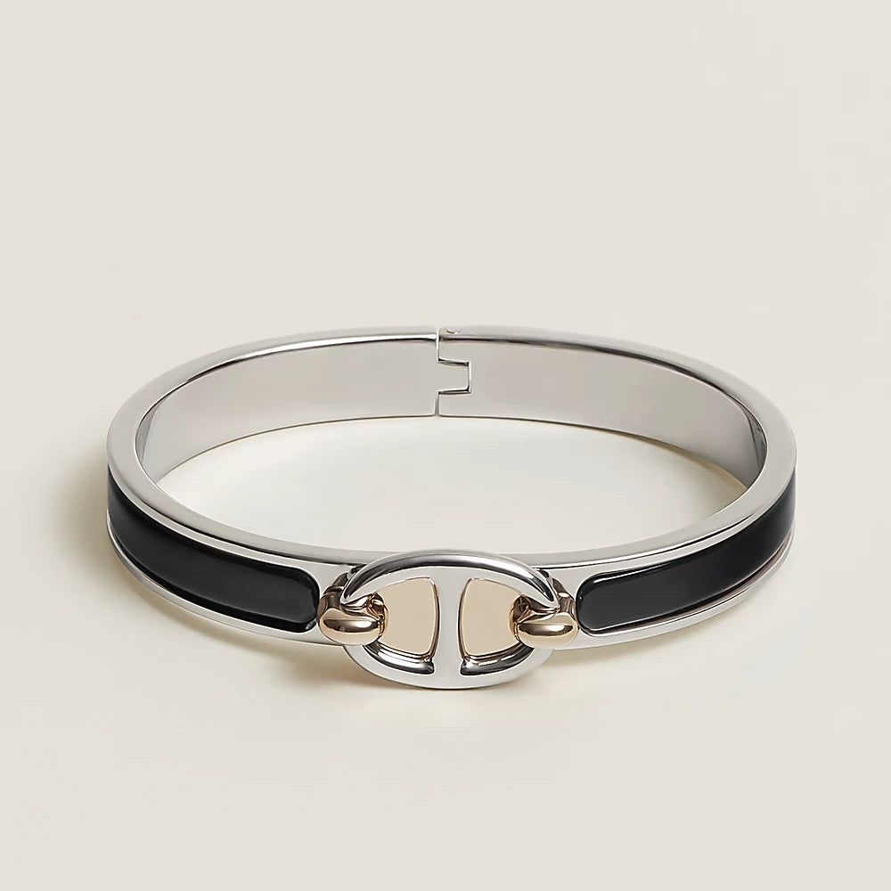 [Am jewelry]CLIC CHAINE SILVER BRACELET
