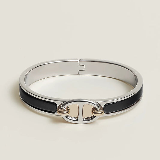 [Am jewelry]CLIC CHAINE SILVER BRACELET