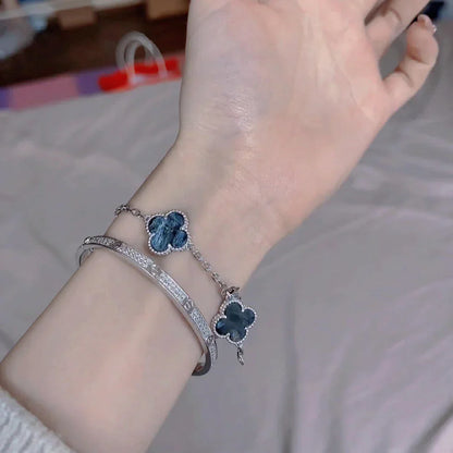 [Am jewelry]CLOVER 5 MOTIF PIETERSITE BRACELET COLLECTION