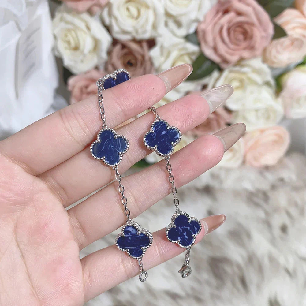 [Am jewelry]CLOVER 5 MOTIF PIETERSITE BRACELET COLLECTION
