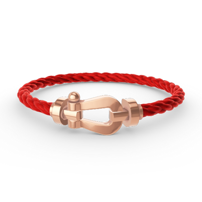 [Am jewelry]FORCE LARGE HORSESHOE NO DIAMOND BRACELET ROSE GOLD