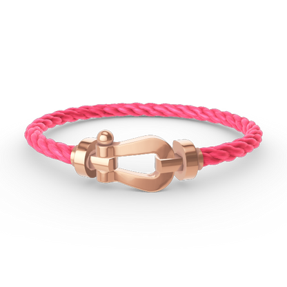 [Am jewelry]FORCE LARGE HORSESHOE NO DIAMOND BRACELET ROSE GOLD