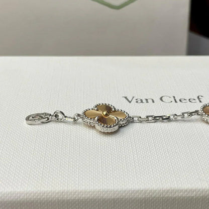 [Am jewelry] CLOVER 5 MOTIF LASER BRACELET COLLECTION