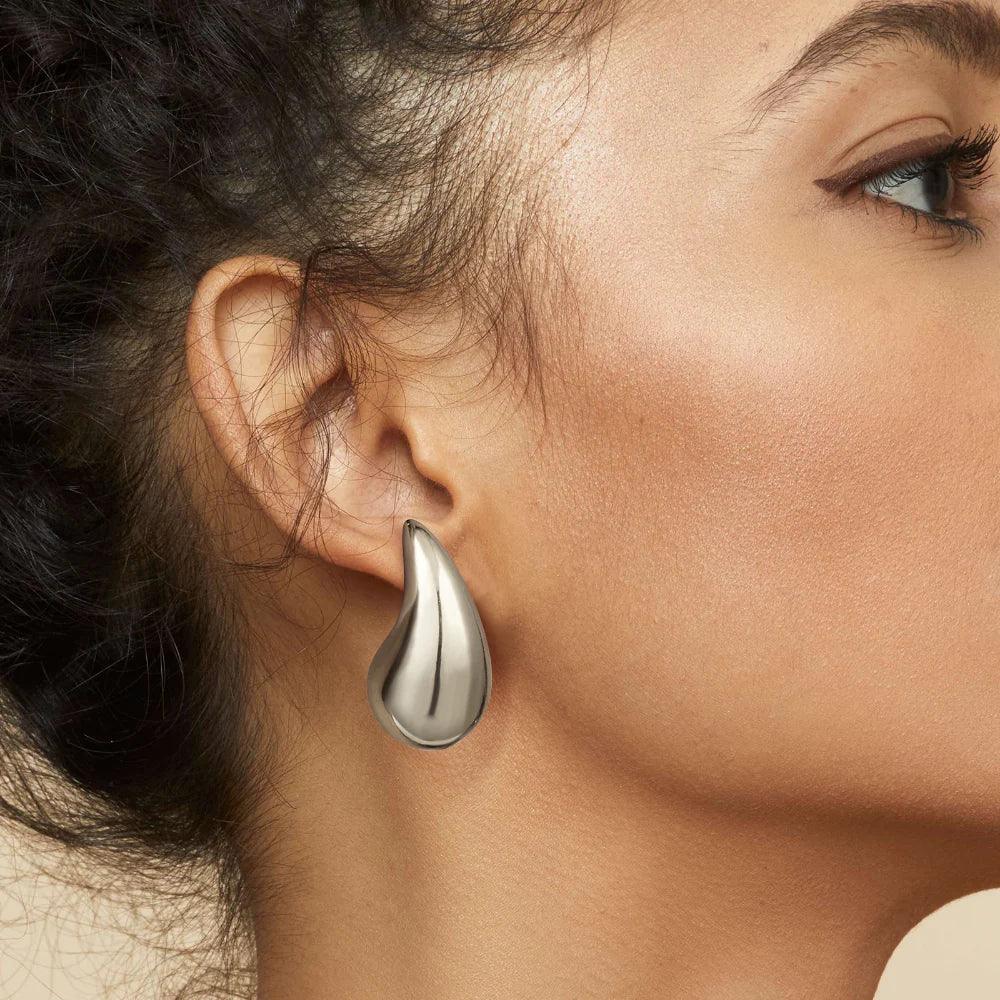 [AM Jewels]Sandra Teardrop Gold Earrings