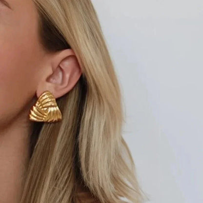 [AM Jewels]Brigitte Gold Earrings