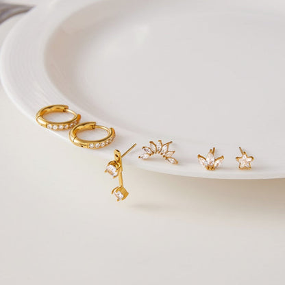[AM Jewels]Essential Diamond Earrings Bundle