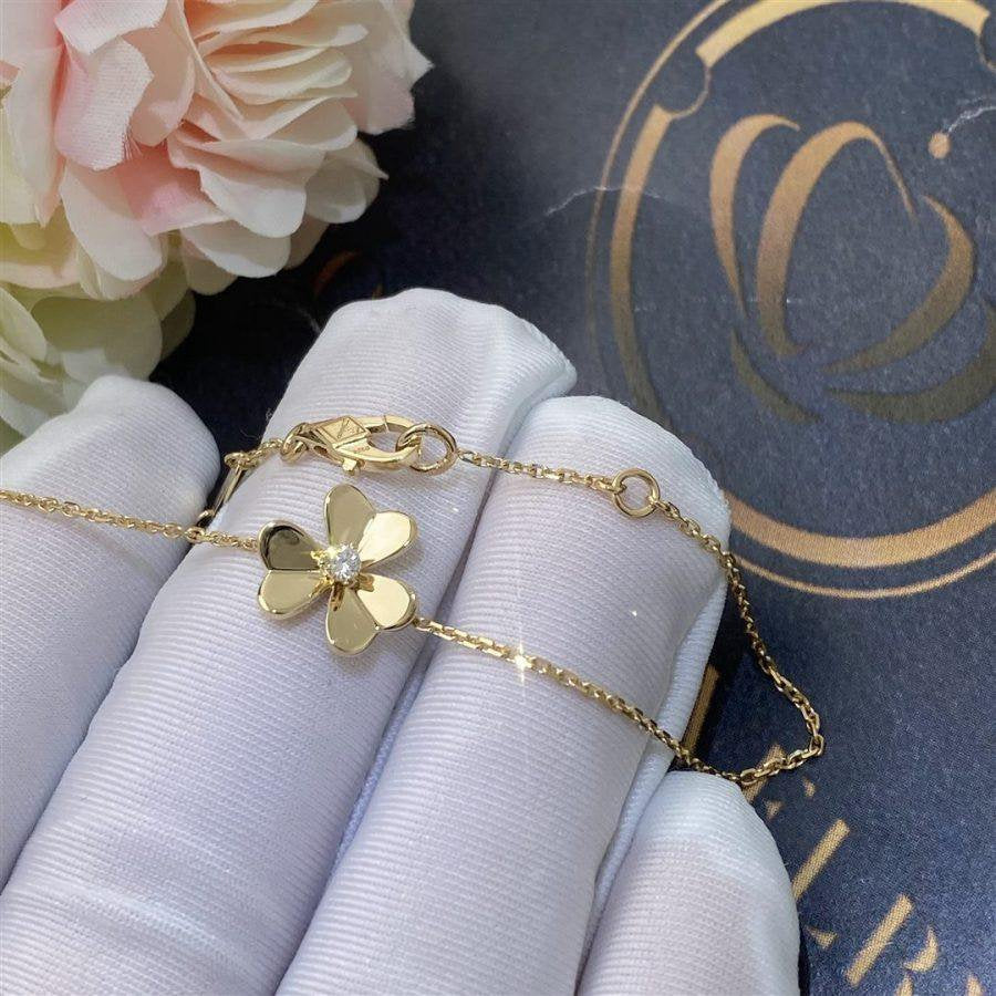 [Am jewelry]FRIVOLE GOLD FLOWER BRACELET