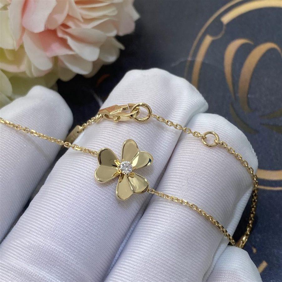 [Am jewelry]FRIVOLE GOLD FLOWER BRACELET