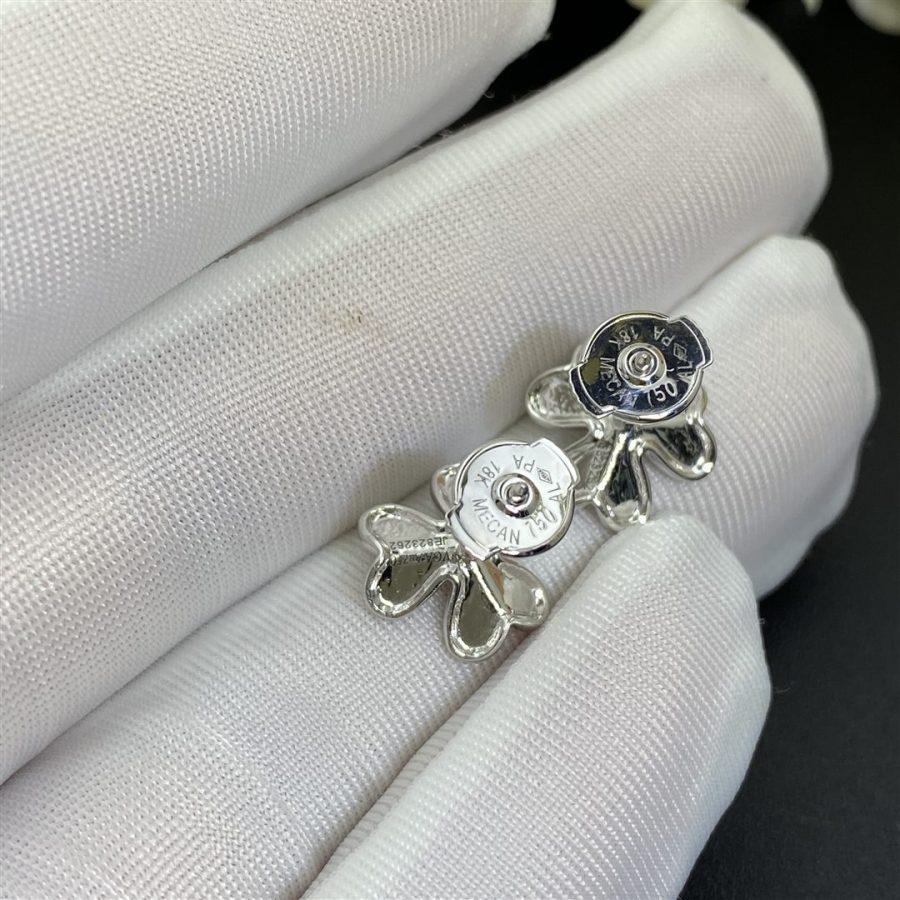 [Am jewelry]FRIVOLE MINI SILVER FLOWER EARRINGS