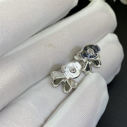 [Am jewelry]FRIVOLE MINI SILVER FLOWER EARRINGS