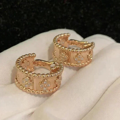 [Am jewelry]PERLEE DIAMOND EARRINGS