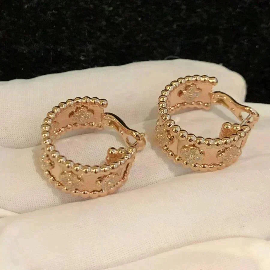 [Am jewelry]PERLEE DIAMOND EARRINGS