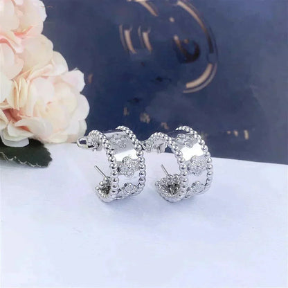 [Am jewelry]PERLEE DIAMOND EARRINGS
