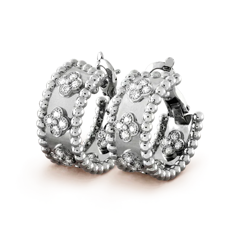 [Am jewelry]PERLEE DIAMOND EARRINGS