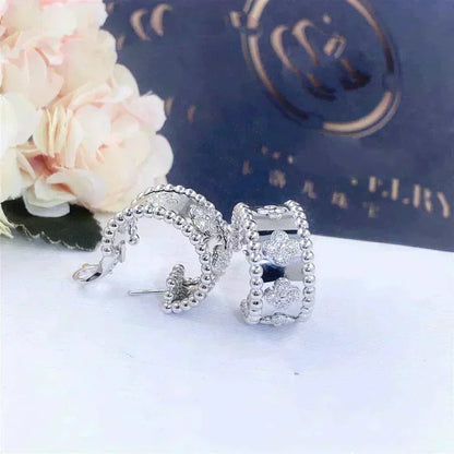 [Am jewelry]PERLEE DIAMOND EARRINGS