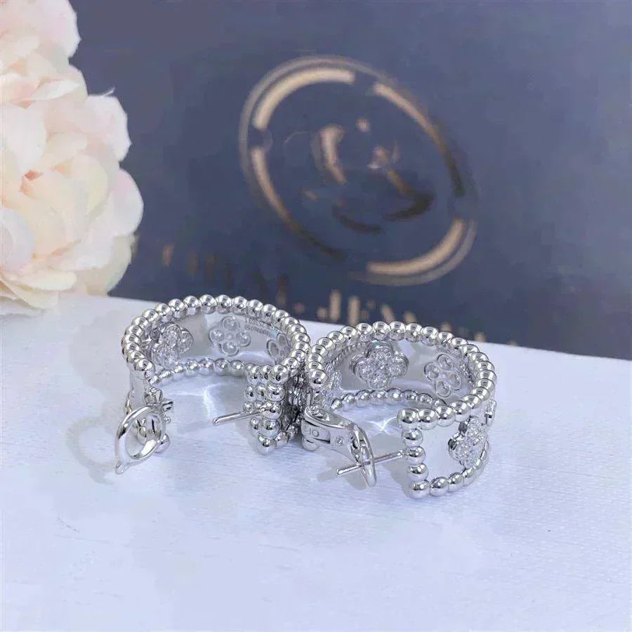 [Am jewelry]PERLEE DIAMOND EARRINGS