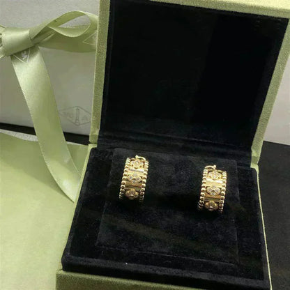 [Am jewelry]PERLEE DIAMOND EARRINGS