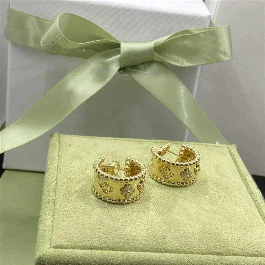 [Am jewelry]PERLEE DIAMOND EARRINGS