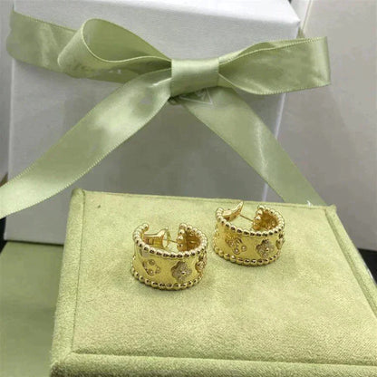 [Am jewelry]PERLEE DIAMOND EARRINGS