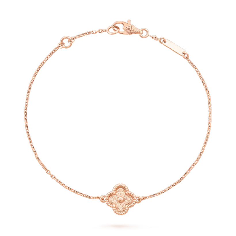 [Am jewelry]CLOVER SINGLE FLOWER BRACELET