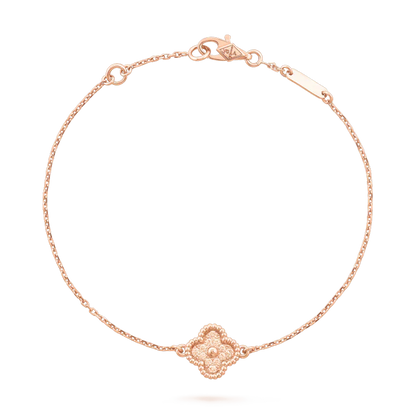 [Am jewelry]CLOVER SINGLE FLOWER BRACELET