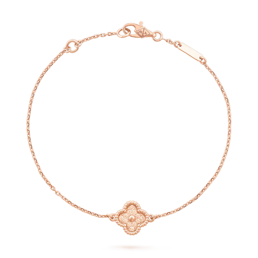 [Am jewelry]CLOVER SINGLE FLOWER BRACELET