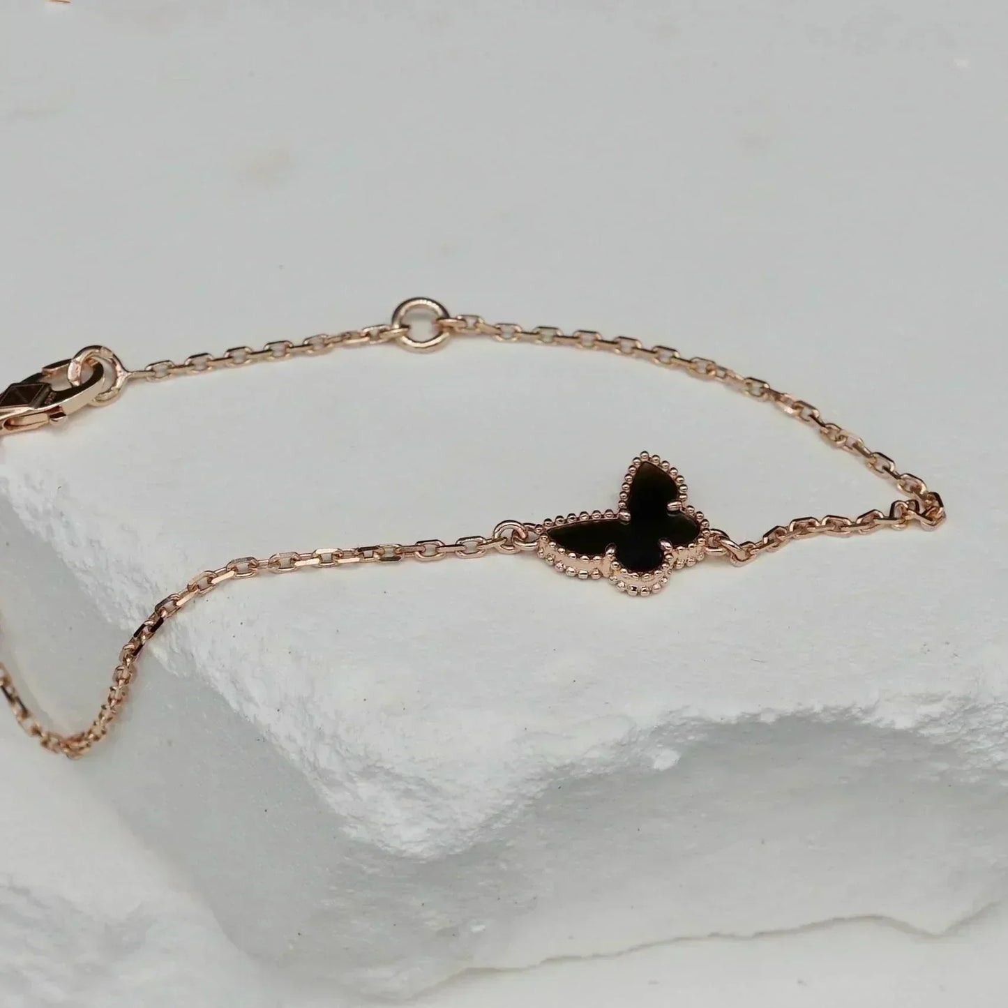 [Am jewelry]BUTTERFLY ONYX  BUTTERFLY BRACELET
