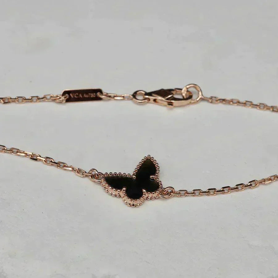 [Am jewelry]BUTTERFLY ONYX  BUTTERFLY BRACELET