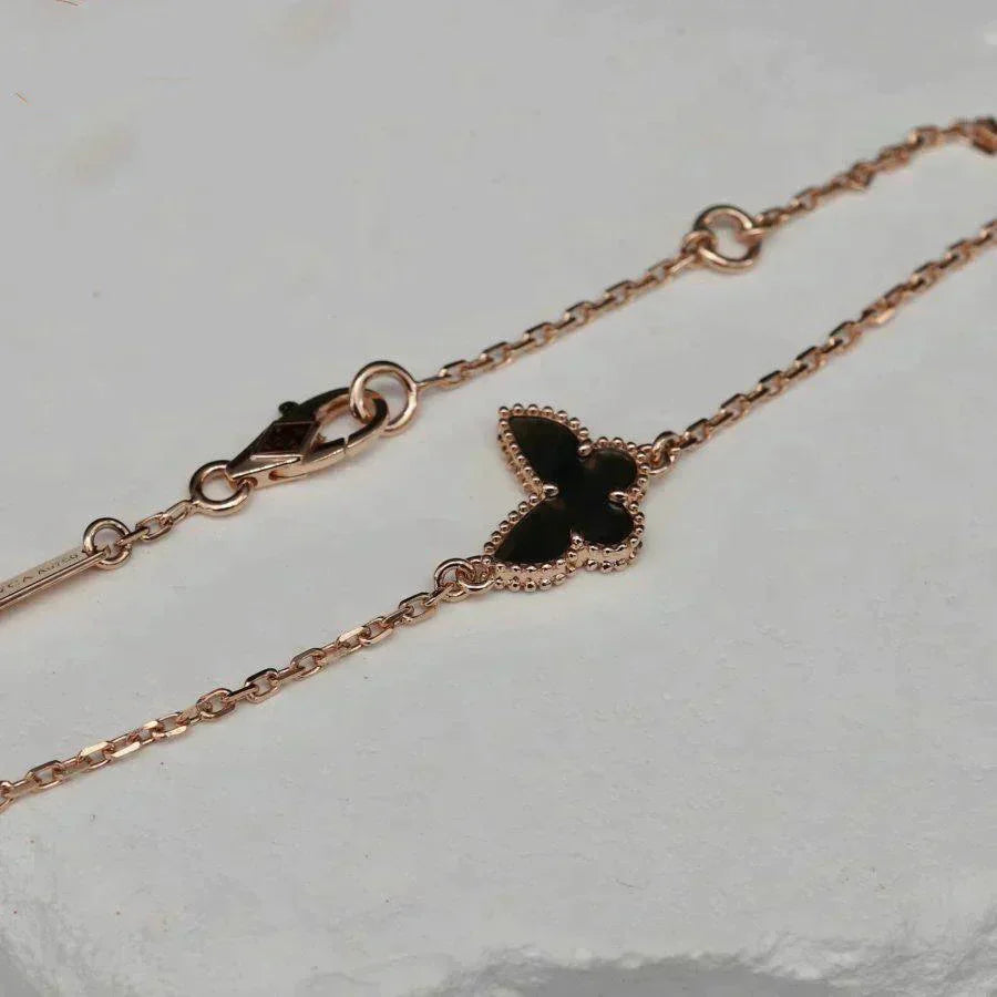 [Am jewelry]BUTTERFLY ONYX  BUTTERFLY BRACELET