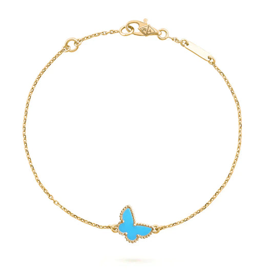 [Am jewelry]BUTTERFLY TURQUOISE BUTTERFLY BRACELET