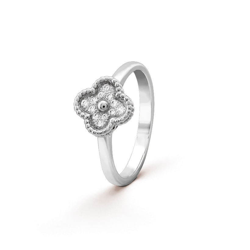 [Am jewelry]CLOVER DIAMOND RING