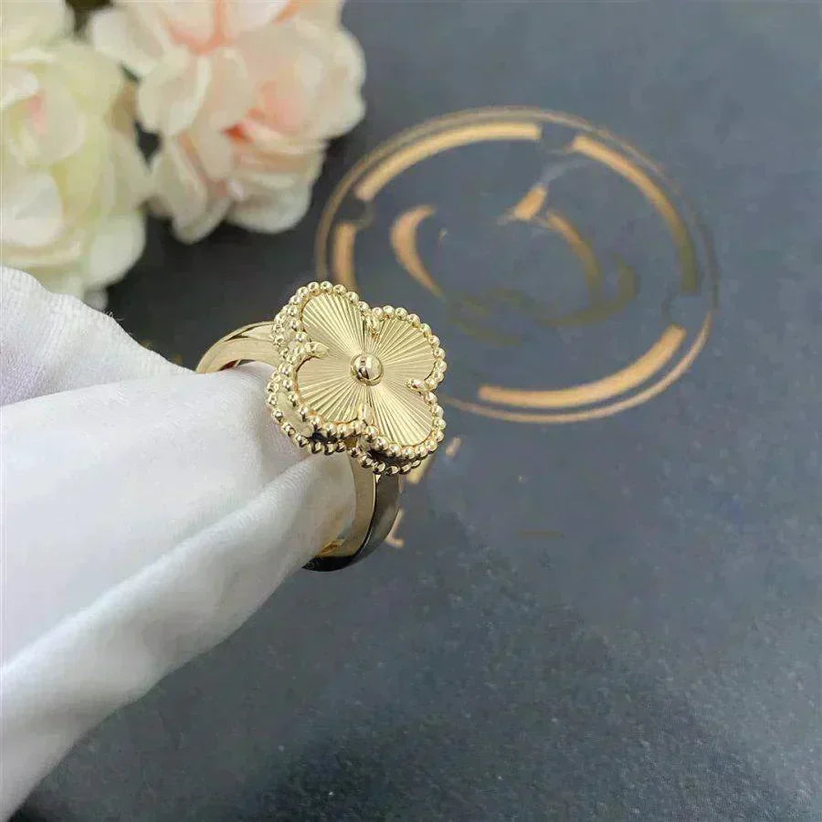 [Am jewelry]CLOVER GOLD RING
