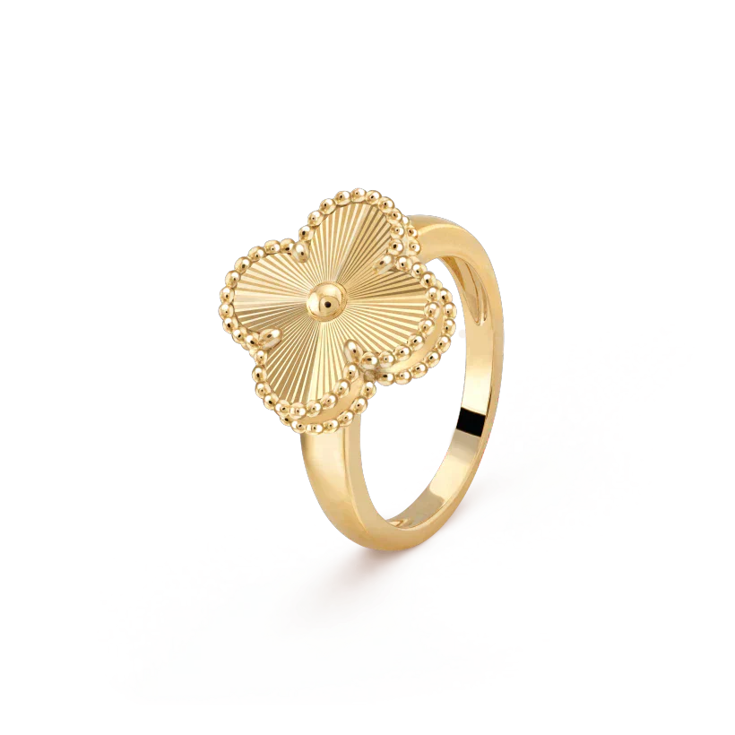 [Am jewelry]CLOVER GOLD RING