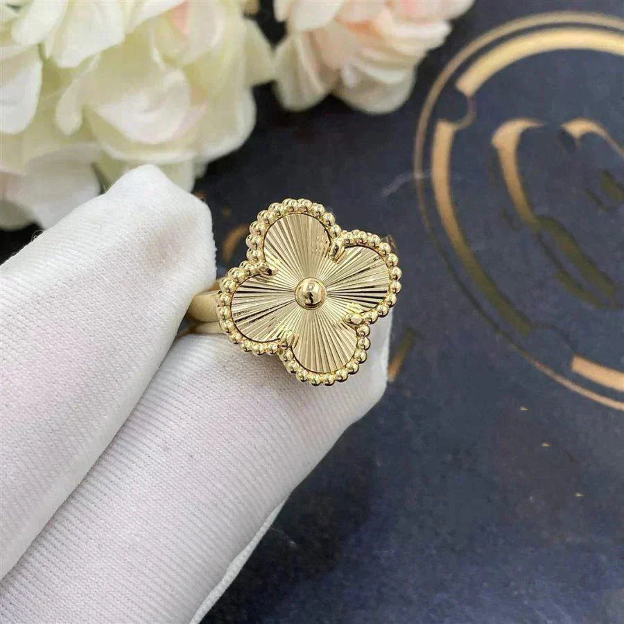 [Am jewelry]CLOVER GOLD RING