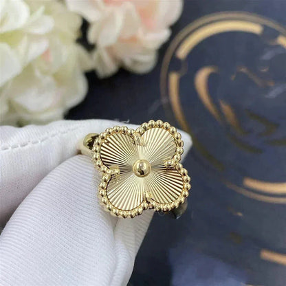 [Am jewelry]CLOVER GOLD RING
