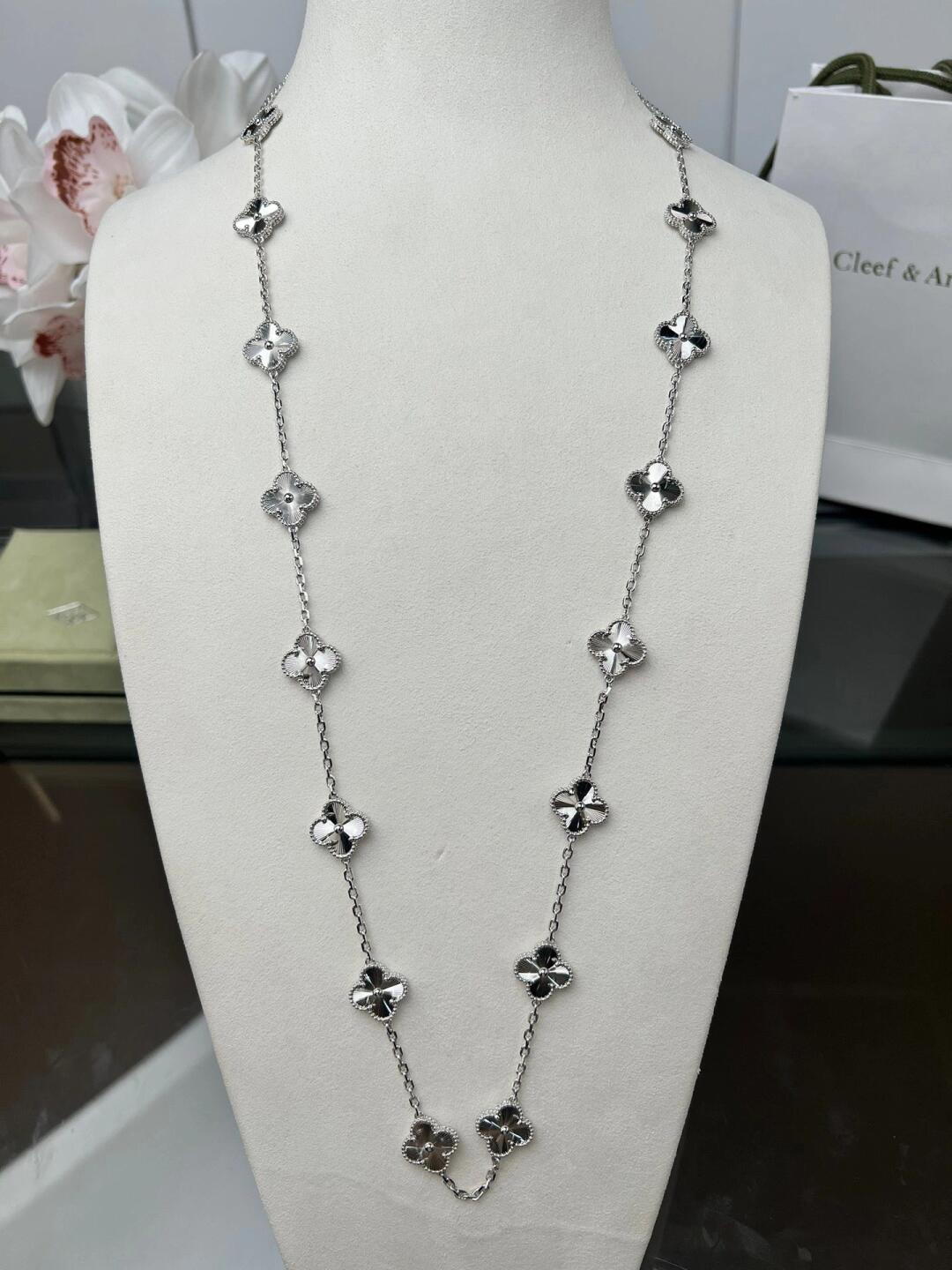 [Am jewelry]CLOVER 20 MOTIFS  LASER SILVER