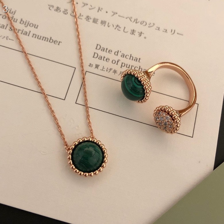 [Am jewelry]PERLEE COULEURS DIAMOND ROSE GOLD BETWEEN THE FINGER RING
