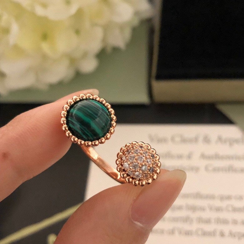 [Am jewelry]PERLEE COULEURS DIAMOND ROSE GOLD BETWEEN THE FINGER RING