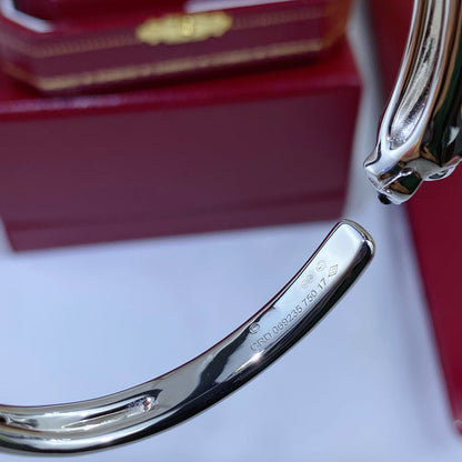 [Am jewelry]PANTHERE SILVER OPEN BRACELET