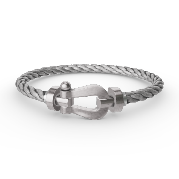 [Am jewelry]FORCE LARGE HORSESHOE NO DIAMOND BRACELET SILVER