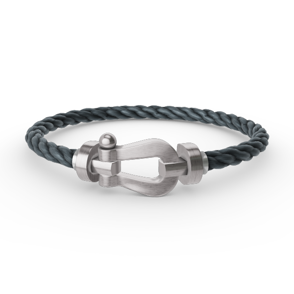 [Am jewelry]FORCE LARGE HORSESHOE NO DIAMOND BRACELET SILVER