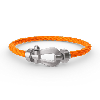 [Am jewelry]FORCE LARGE HORSESHOE NO DIAMOND BRACELET SILVER