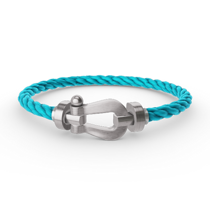 [Am jewelry]FORCE LARGE HORSESHOE NO DIAMOND BRACELET SILVER