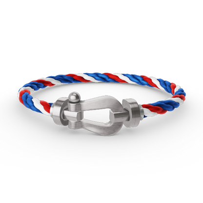 [Am jewelry]FORCE LARGE HORSESHOE NO DIAMOND BRACELET SILVER